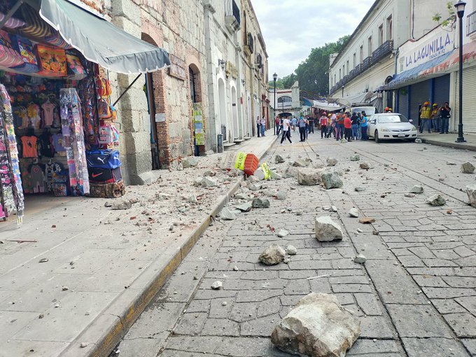 El sismo de Oaxaca se sintió en CDMX y Puebla; hay seis muertos