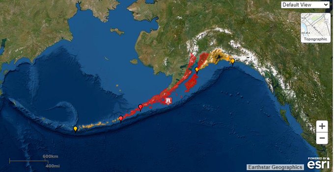 VIDEO Sismo de 7.8 provocó alarma de tsunami en Alaska