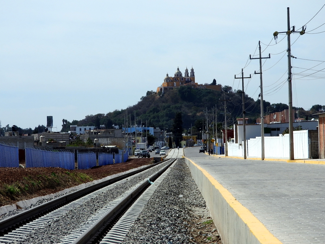 Restringirán construcciones cerca del Tren Turístico Puebla-Cholula
