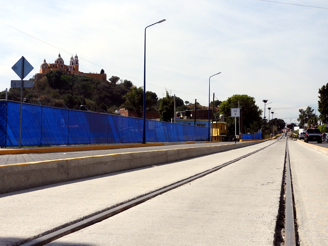 Restringirán construcciones cerca del Tren Turístico Puebla-Cholula