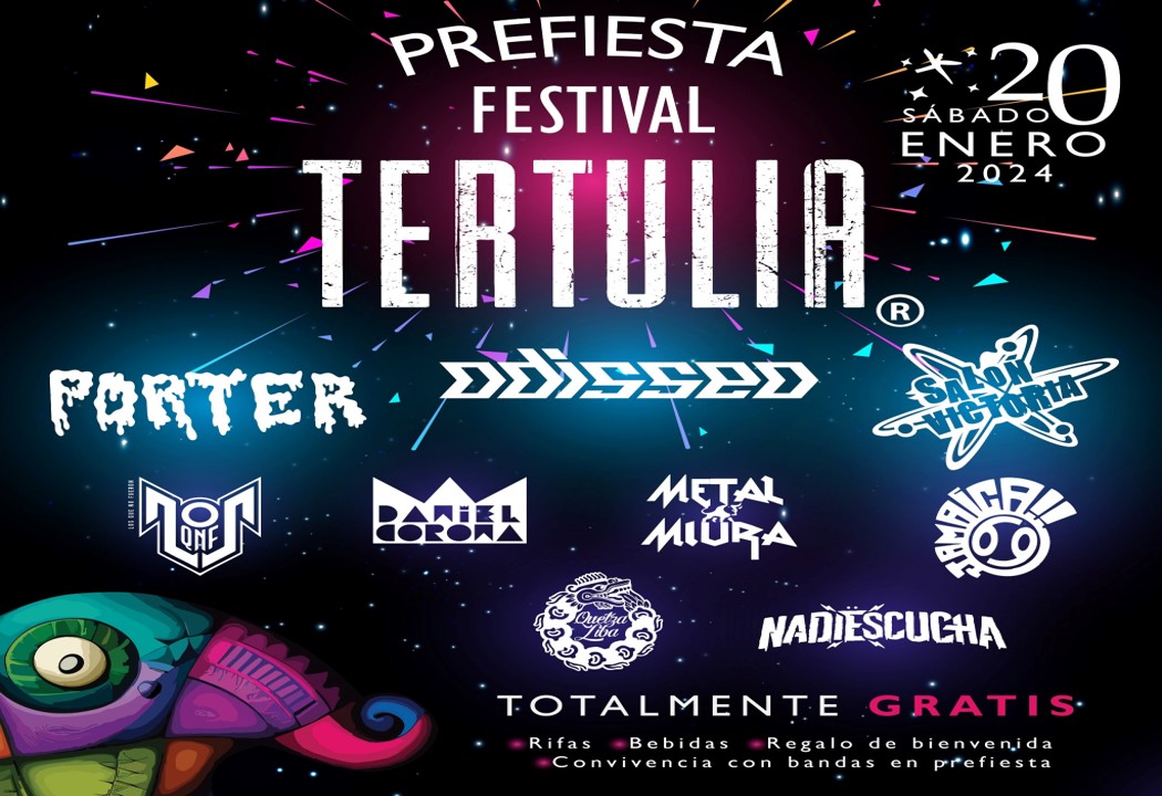 Porter se une a la prefiesta de Festival Tertulia