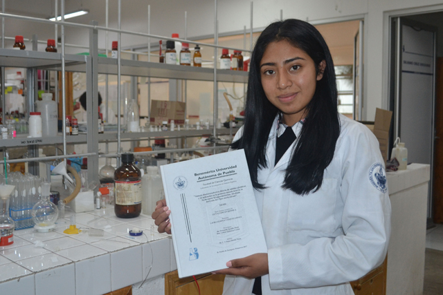Estudiante de la BUAP gana Premio a Mejor Tesis en Ciencias