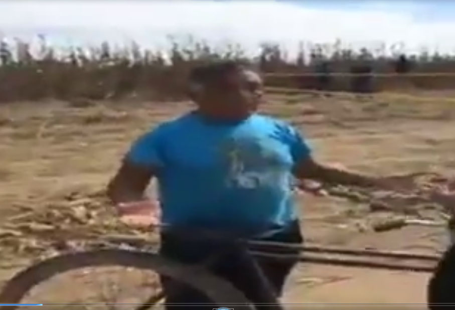 Helicóptero de MEAH y RMV comenzó a arder desde el cielo: testigo