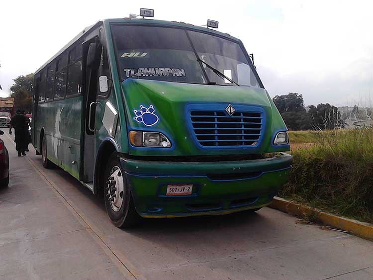 Otra muerte por el transporte público en Tlahuapan