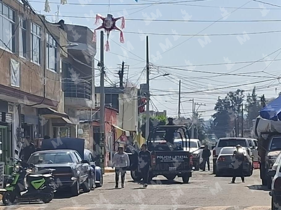 En este momento, FGE catea varios domicilios en Texmelucan