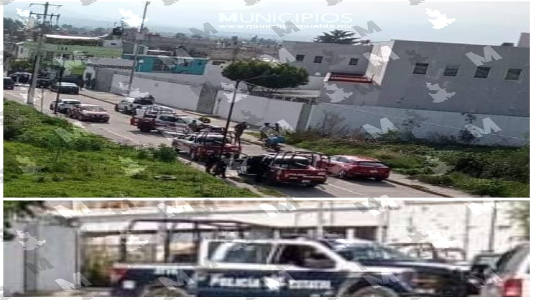 Montan operativo por audiencia contra Alberto N, alias la marrana en Texmelucan