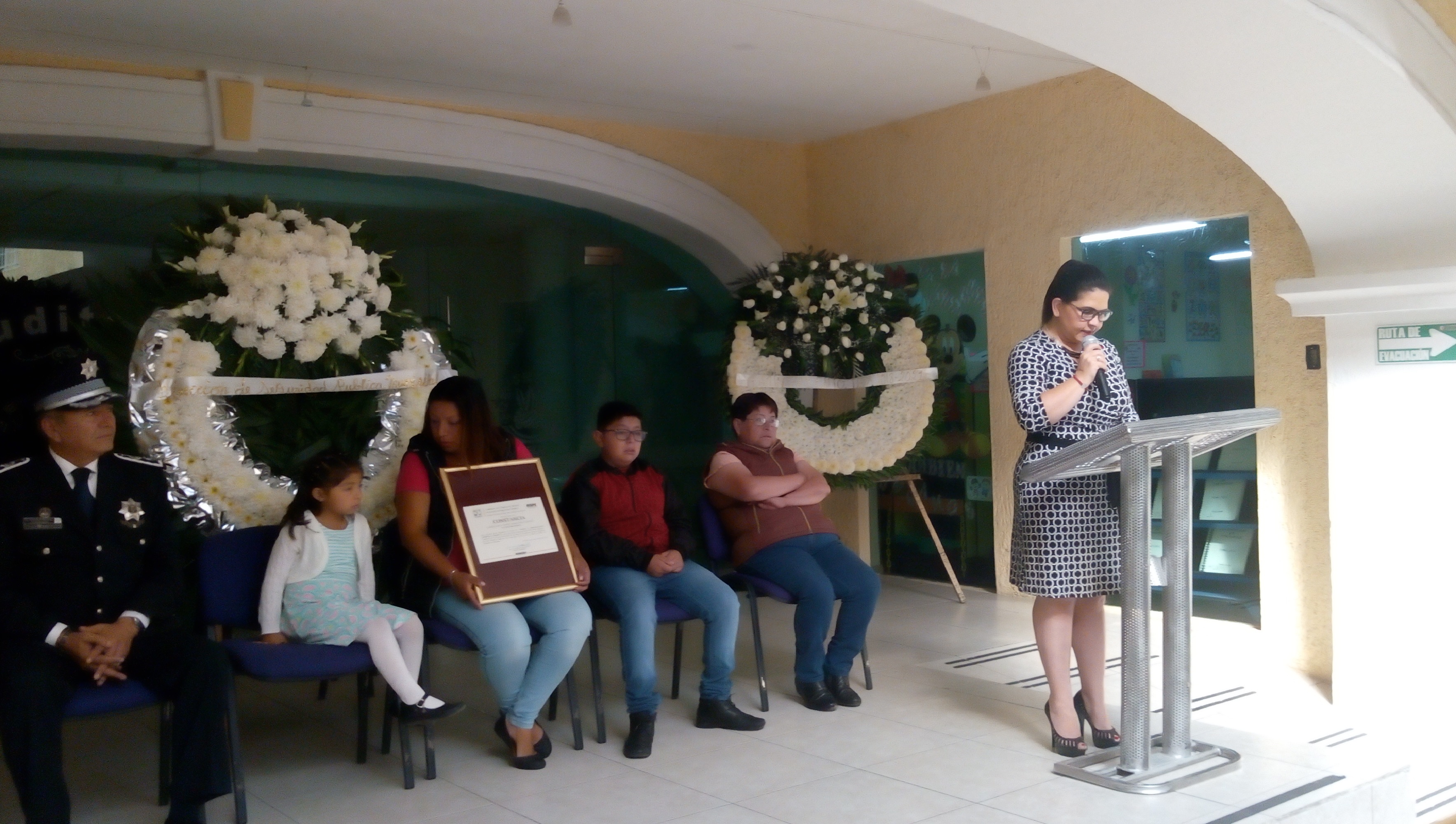 Texmelucan apoyará a familia de oficial muerto