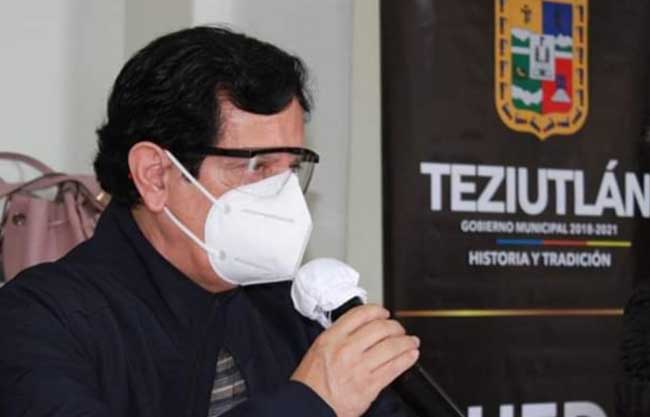 Da positivo a Covid secretario general del Ayuntamiento de Teziutlán