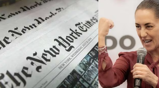 The New York Times: Claudia Sheinbaum, presidenta. Democracia en México: vibrante