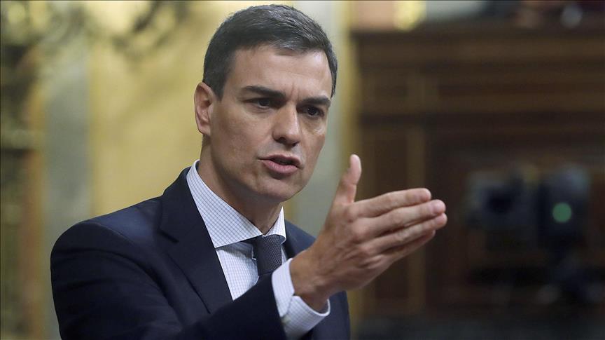 Presidente del gobierno español da positivo a prueba covid