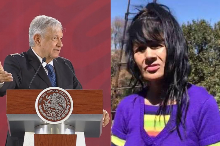 Pide AMLO entregar recompensa a tía del presunto feminicida de Fátima