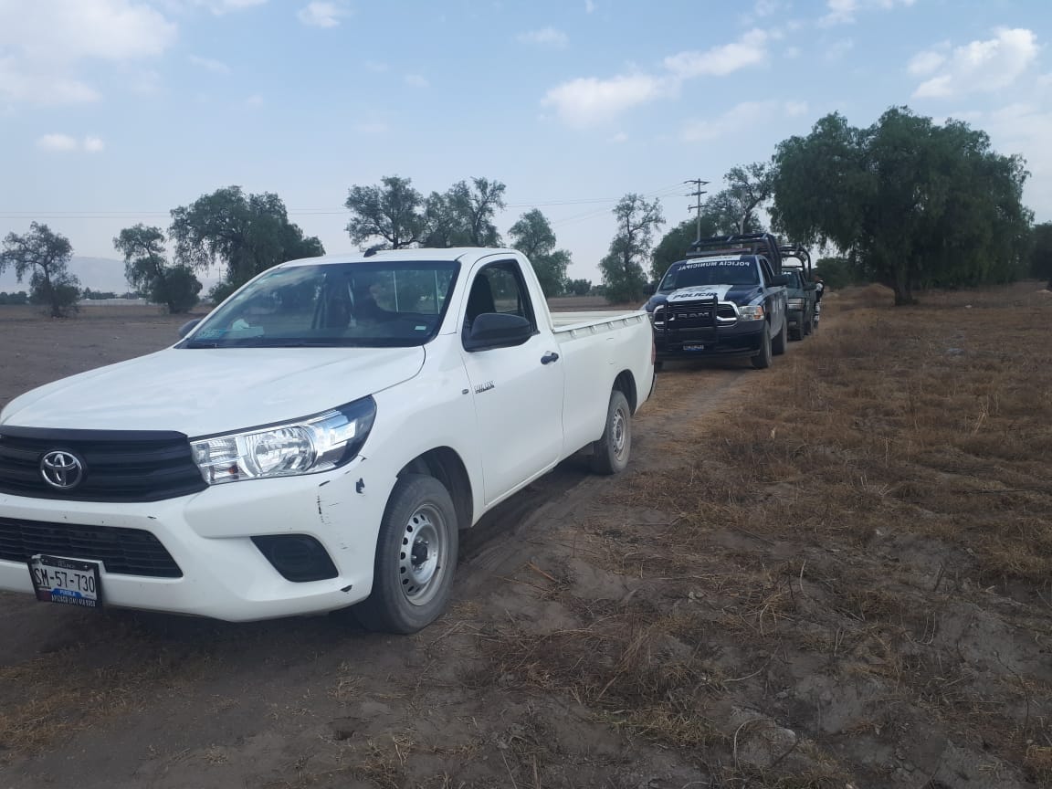 Recuperan en Quecholac camioneta robada en Tecamachalco