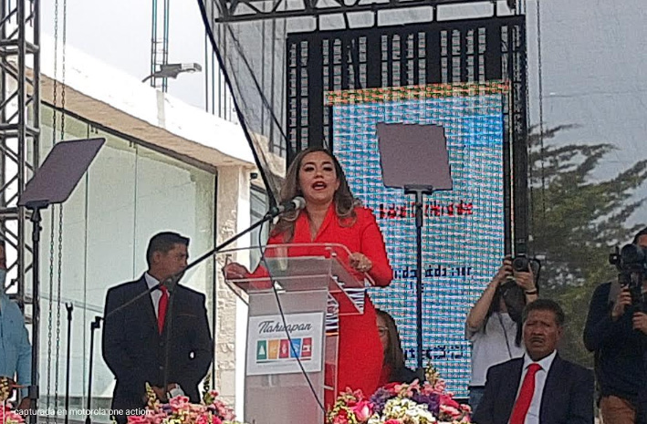 Toma protesta Rosiceli Díaz como primera alcaldesa de Tlahuapan