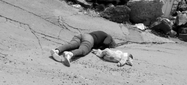 A sangre fría ejecutan a hombre, mujer y un bebé