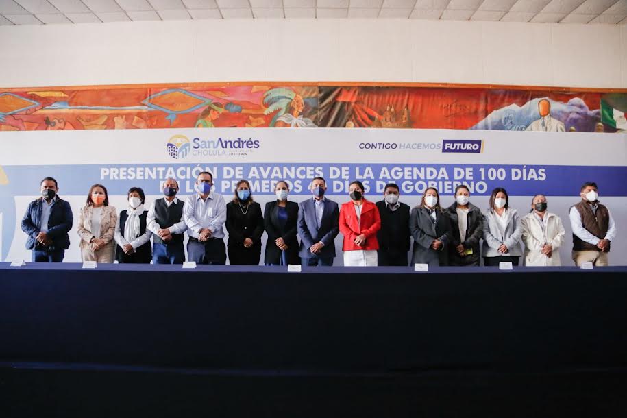 Gobierno de San Andrés Cholula reporta avance del 40% en la Agenda de 100 días