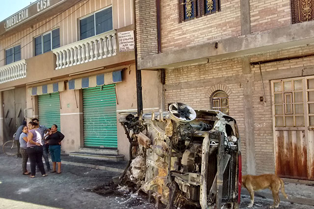 Edil de Altepexi acusa saqueo de 500 mp durante disturbios