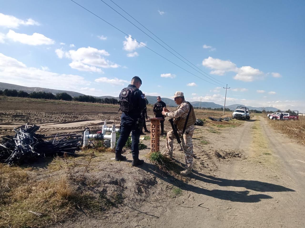 Descubren toma clandestina en Cuesta Blanca, Palmar de Bravo