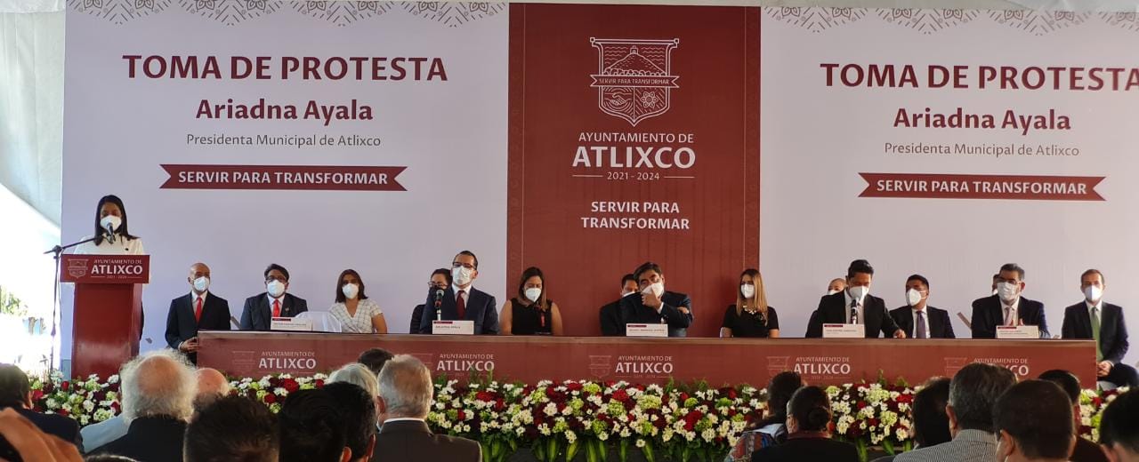 EN VIVO Toma de protesta de Ariadna Ayala como alcaldesa de Atlixco