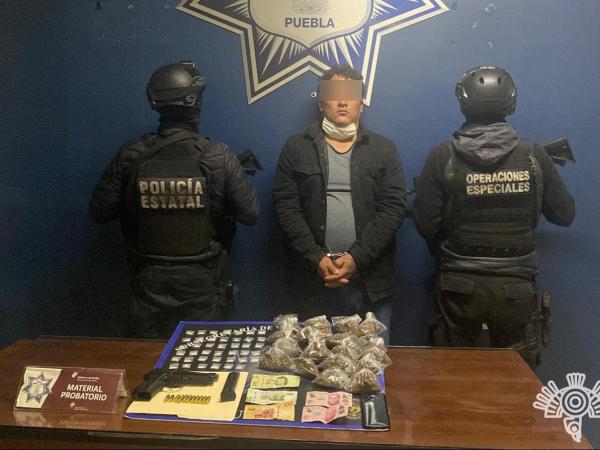 Capturan a El Cabezón, sicario de El Toñín en Tecamachalco