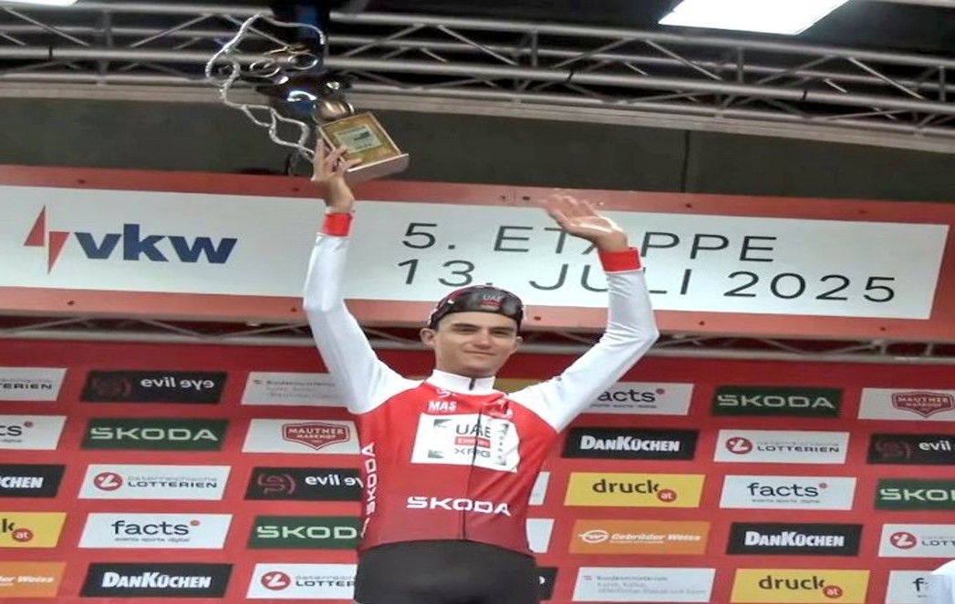 Mexicano Isaac del Toro campeón del Tour de Austria