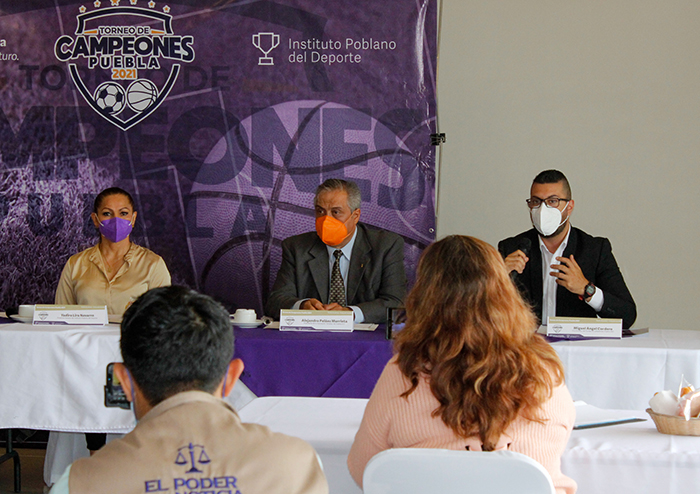 Anuncia INPODE Torneo de Campeones Puebla 2021