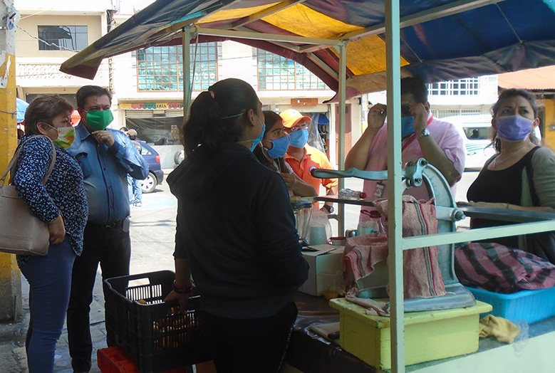 En operativos por contingencia clausuran negocio de tortas y jugos en Huauchinango