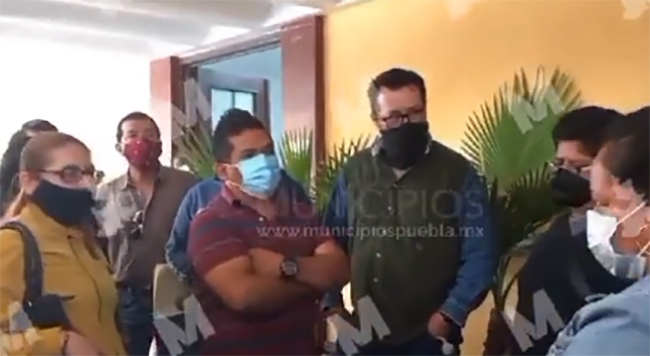 Trabajadores despedidos del gobierno de San Andrés Cholula piden liquidación justa