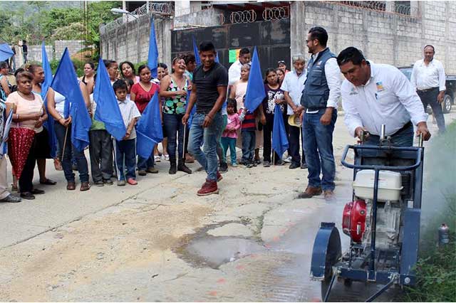 Inician trabajos de rehabilitación de red de drenaje en Xicotepec