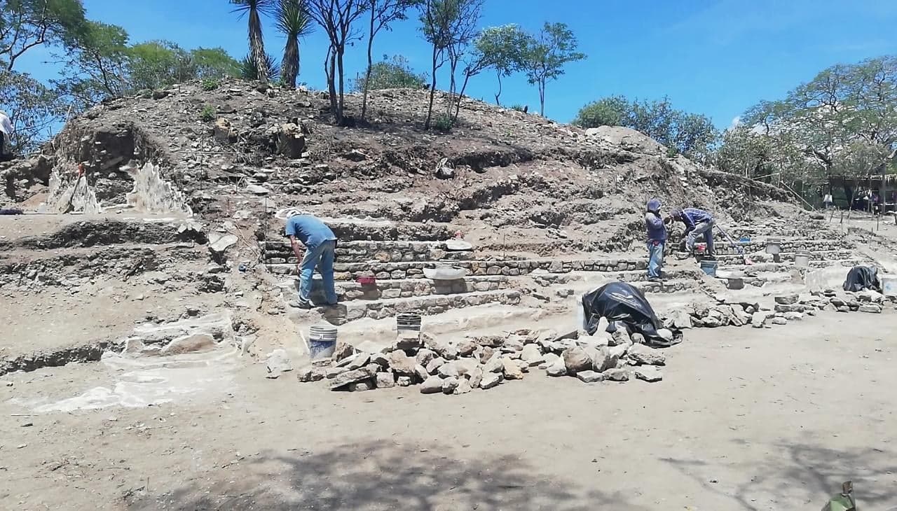Hallan vestigios de deidad en zona arqueológica de Tehuacán