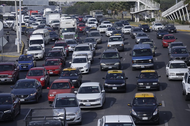 Ojo: Puebla, entre las ciudades con más tráfico durante el verano