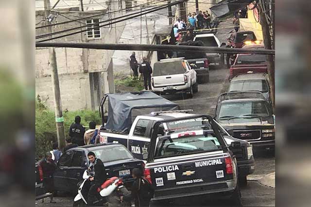 FGE investiga homicidio de 5 personas en Huauchinango