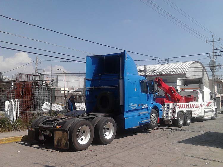 Recupera PF en Texmelucan tráiler robado en Tlaxcala