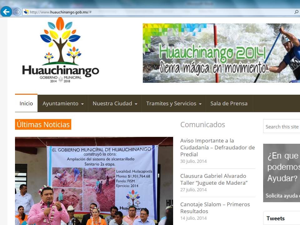 Aprueba Huauchinango unidad de transparencia y promete respetar la ley