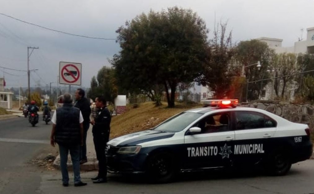 Temen brote de Covid-19 en Tránsito y Policía de Texmelucan