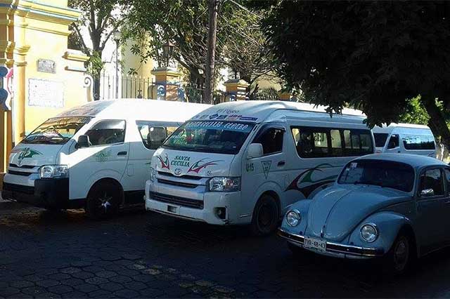 Pide Transporte Organizado de Tehuacán subir precio del pasaje
