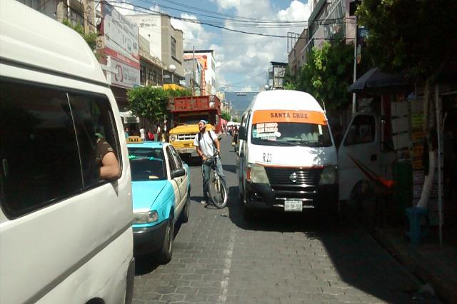 Se roban una unidad del transporte a diario en Tehuacán