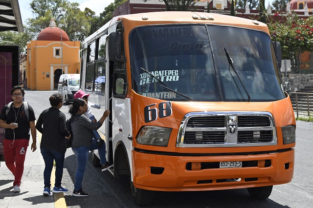 Transportistas de CTM en Tehuacán pedirán prórroga al estado