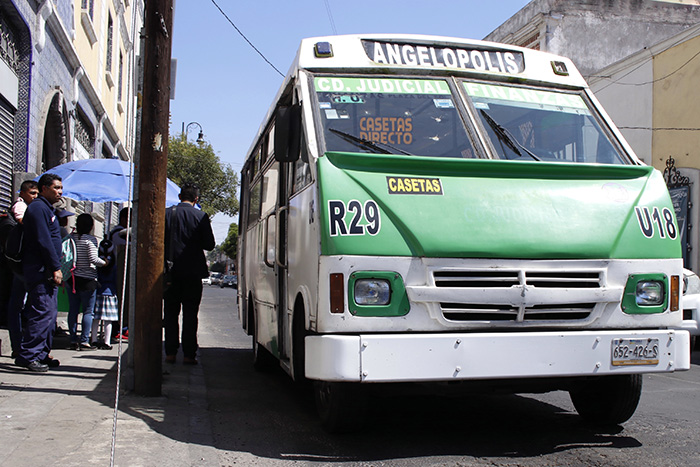 No habrá alza al transporte público en Puebla: Peniche