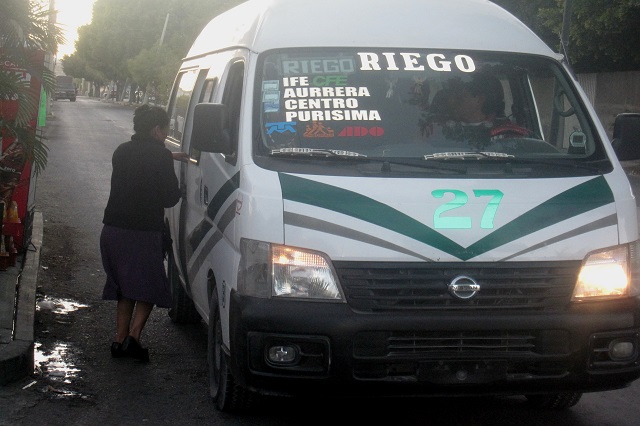 Obsoleto el estudio sobre transporte hecho por el Estado: CROM Tehuacán