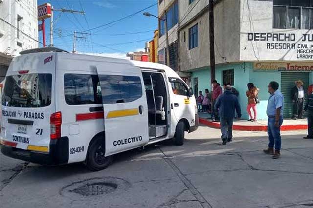 Sin concretarse reubicación de transportistas de Tlaxcala en Texmelucan