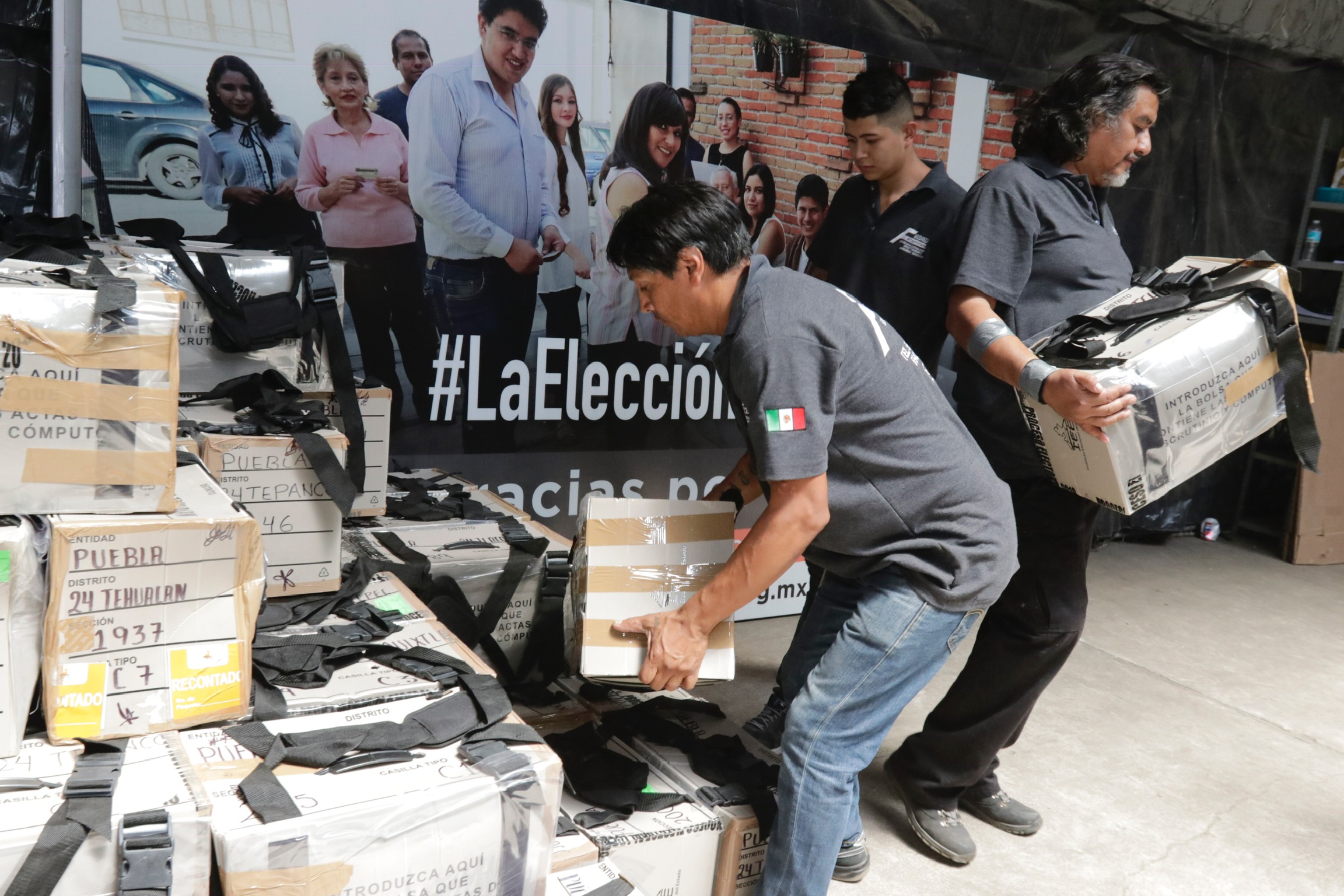 Más de 12 horas para trasladar paquetes electorales a CDMX