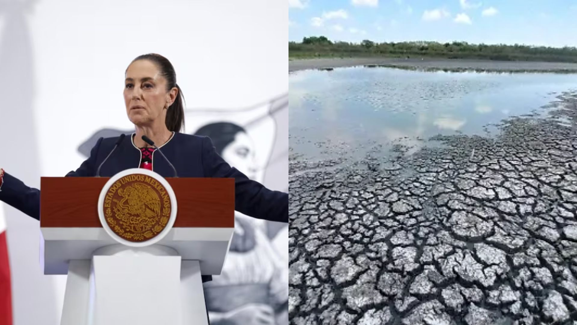 Entregaremos agua a EU hasta donde nos alcance: Sheinbaum