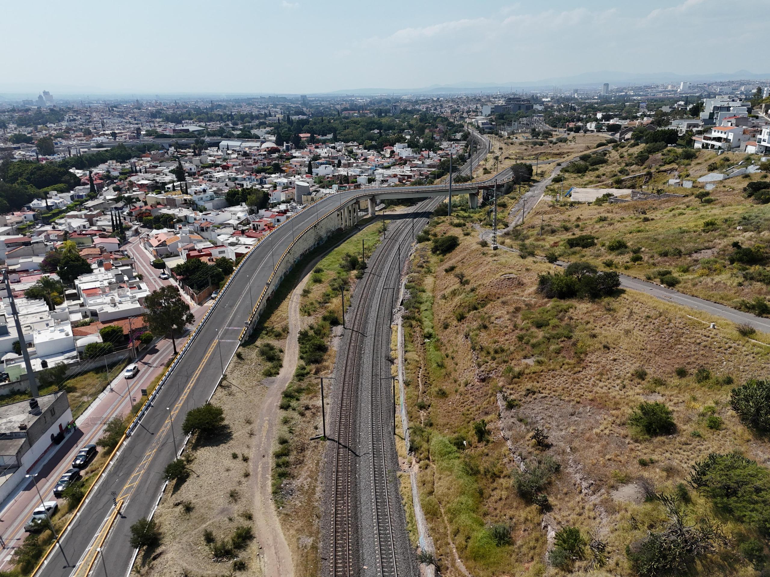 Claudia Sheinbaum inaugura obras del Tren México-Querétaro