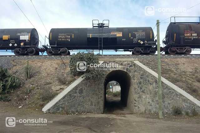 Se descarrila vagón que transportaba amoniaco en Cañada Morelos