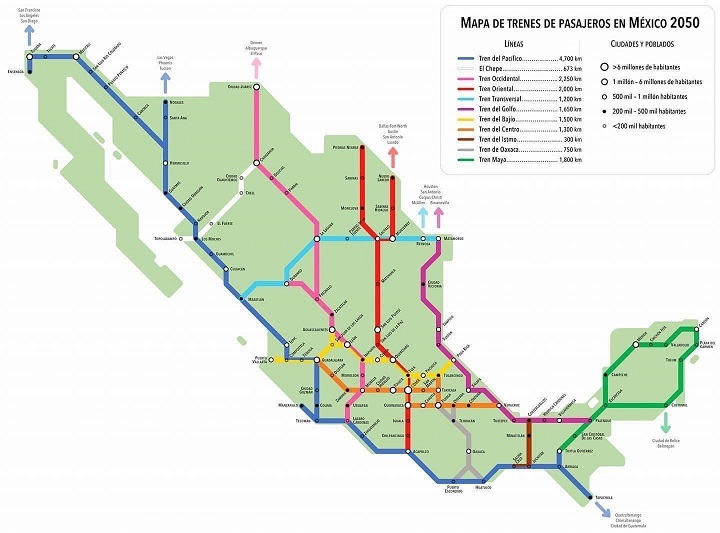 Prevé la 4T conectar a Puebla con dos rutas de trenes