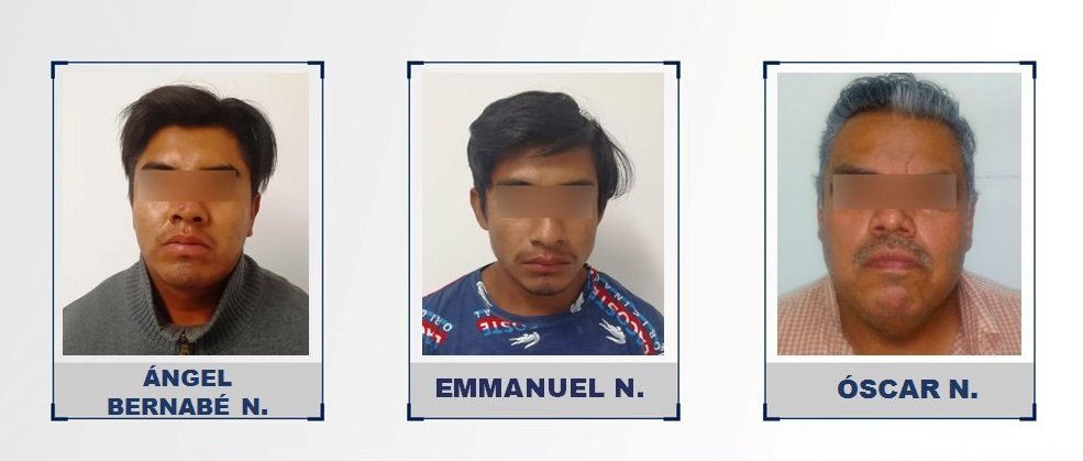Detienen a tres por secuestro exprés en La Resurrección