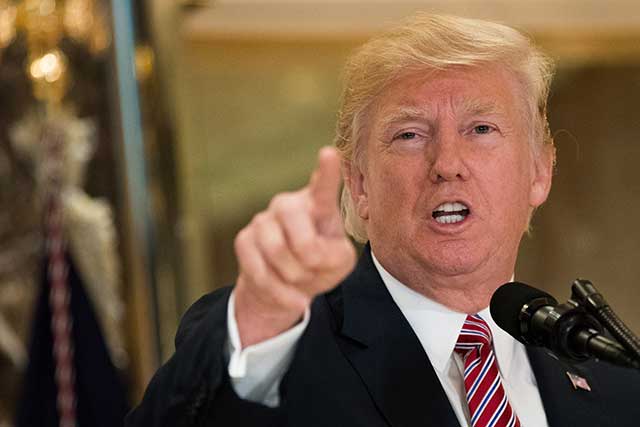 Trump asegura que Biden llevará a EU a la Segunda Guerra Mundial