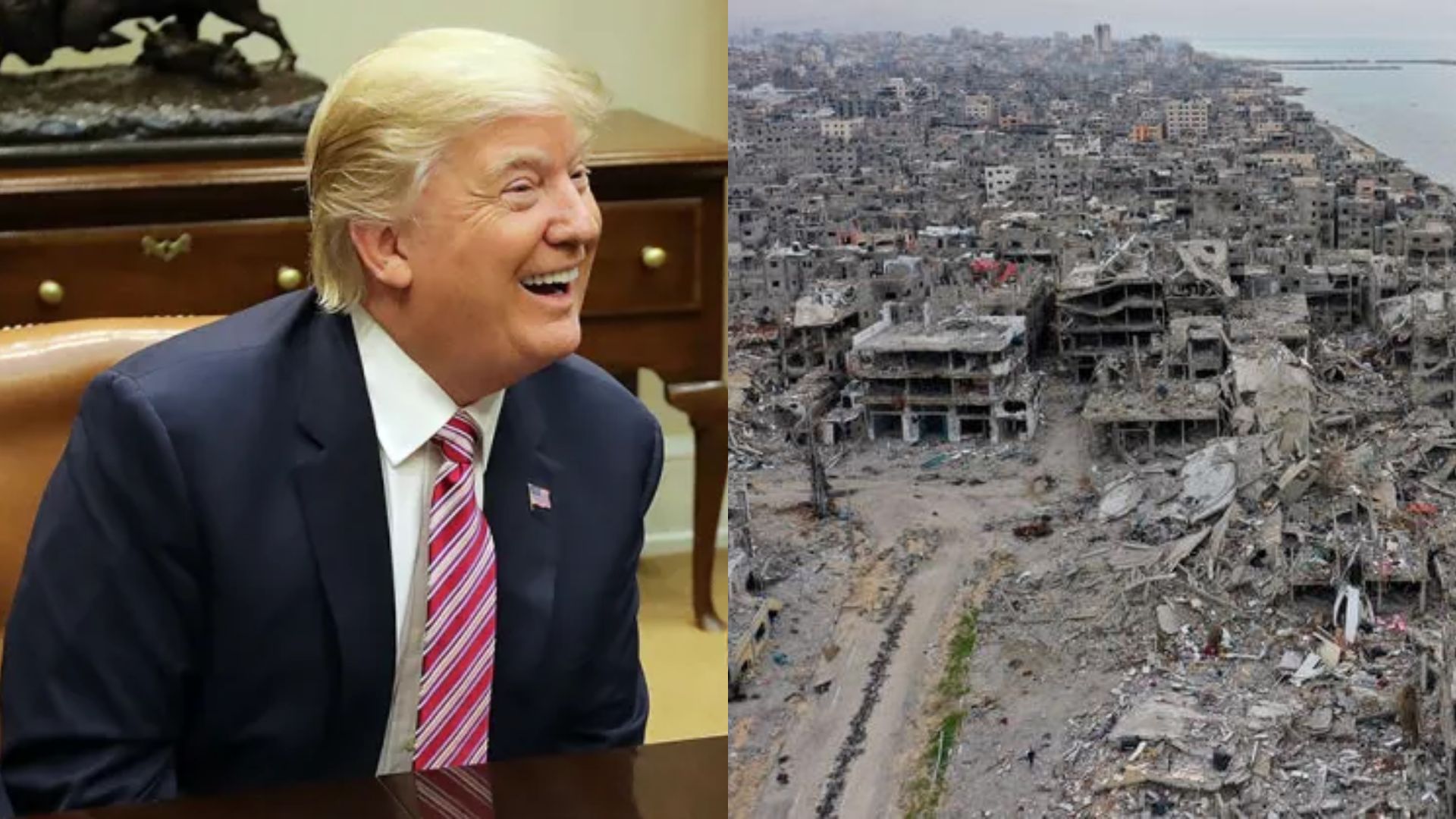 Trump asegura que “la próxima semana” establecerá un cese al fuego en Gaza 
