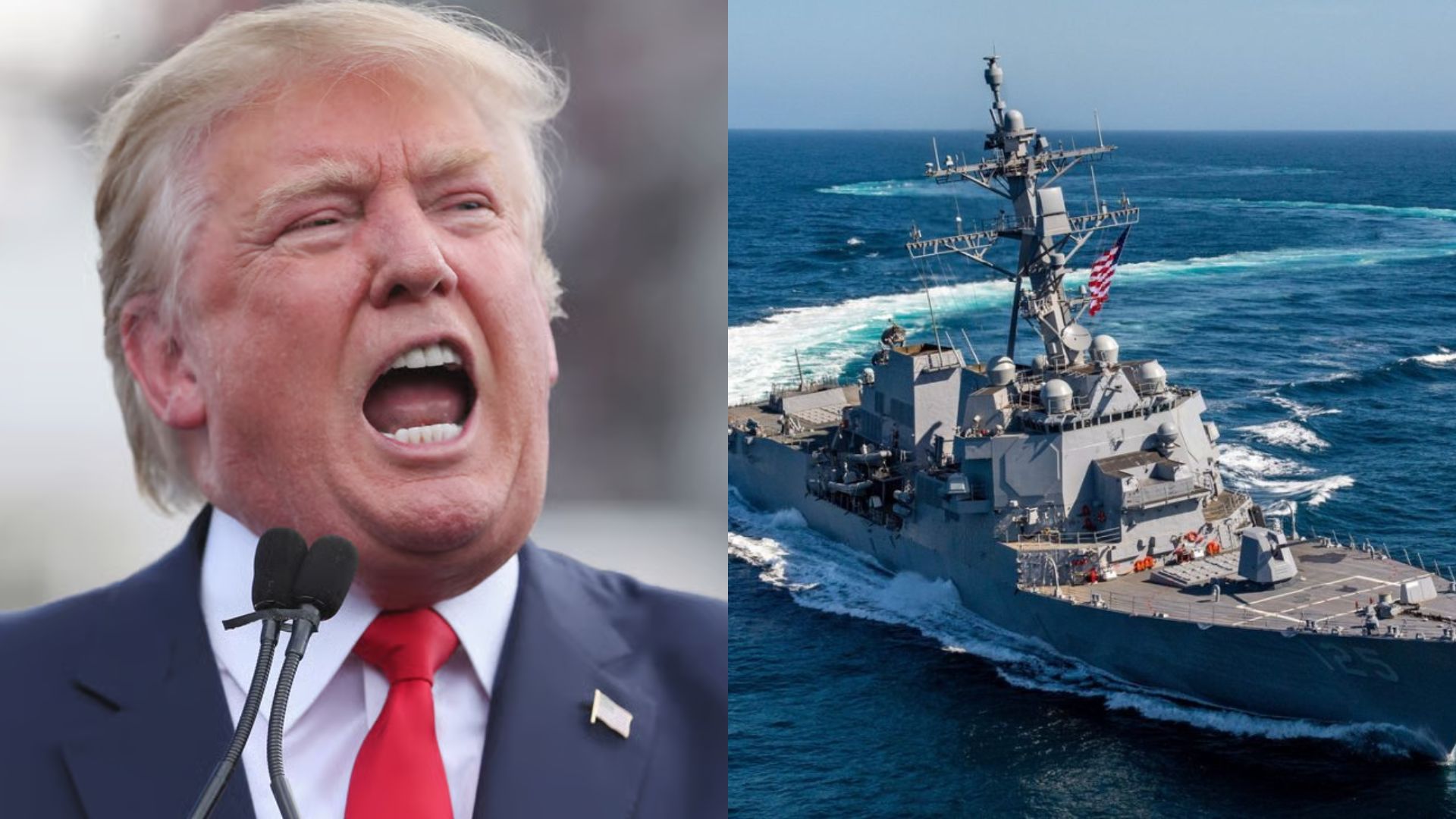Trump ha ordenado fuertes despliegues militares cerca de Colombia y Venezuela