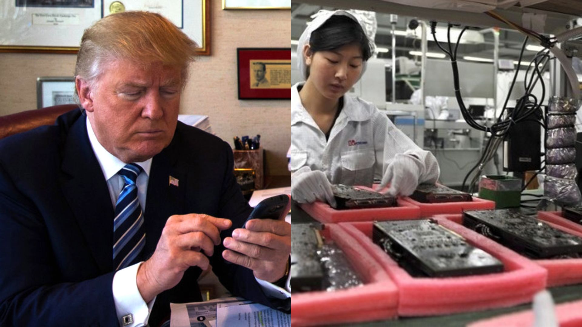 Trump amenaza con imponer aranceles del 25% a fabricantes de celulares